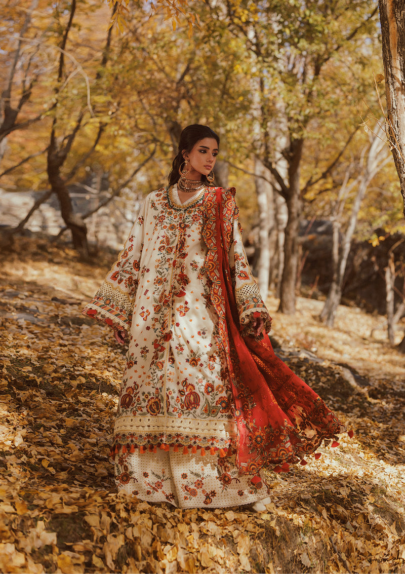 Aik Atelier | Lawn 26 | LOOK 07 - Dress - available at Maria Faisal in UK and USA.
