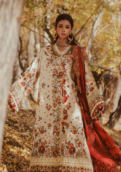 Aik Atelier | Lawn 26 | LOOK 07 - Dress - available at Maria Faisal in UK and USA.