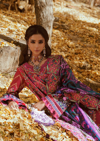 Aik Atelier | Lawn 26 | LOOK 09 - Dress - available at Maria Faisal in UK and USA.