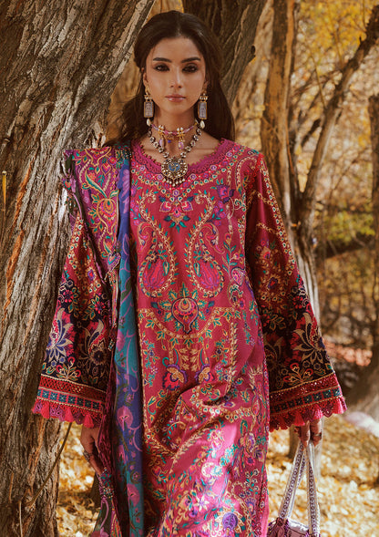 Aik Atelier | Lawn 26 | LOOK 09 - Dress - available at Maria Faisal in UK and USA.