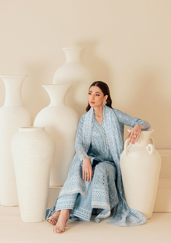Aik Atelier | Lawn 26 | Look B2601B - Luxury Dress - available at Maria Faisal in UK and USA.