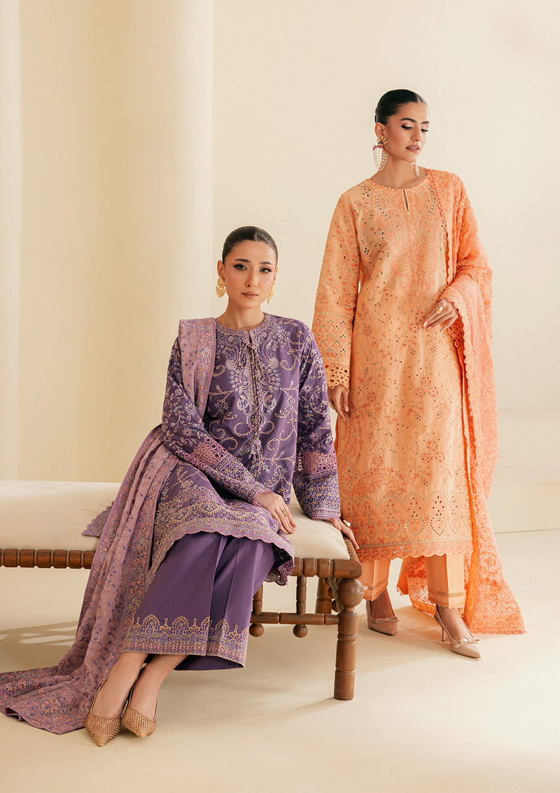 Aik Atelier | Lawn 26 | Look B2602A - Luxury Dress - available at Maria Faisal in UK and USA.