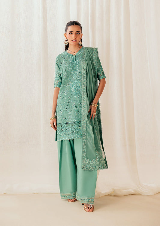 Aik Atelier | Lawn 26 | Look B2603A - Luxury Dress - available at Maria Faisal in UK and USA.
