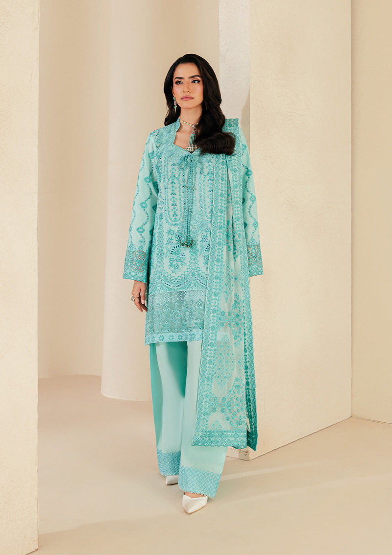 Aik Atelier | Lawn 26 | Look B2605A - Luxury Dress - available at Maria Faisal in UK and USA.