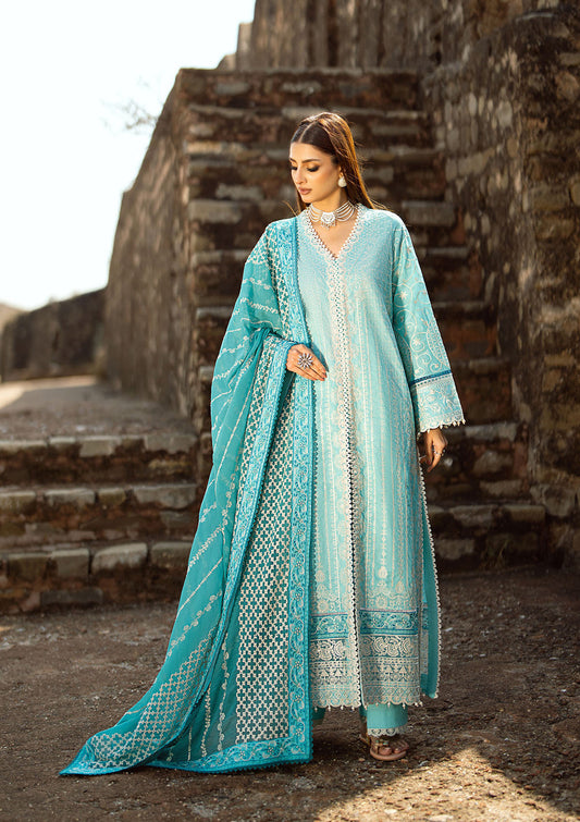 Aik Atelier | Pardes Lawn 24 | LOOK 03 - Designer Dress - Maria Faisal
