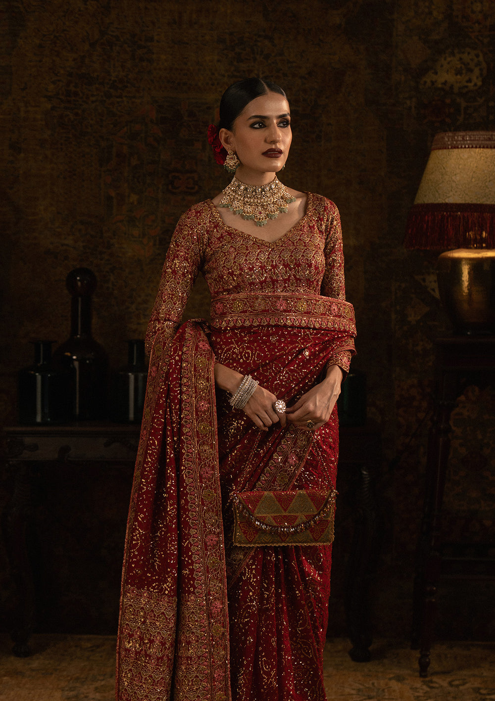 Aik Atelier | Sari Edit 25 | LOOK 01 - Ladies Clothes - Maria Faisal