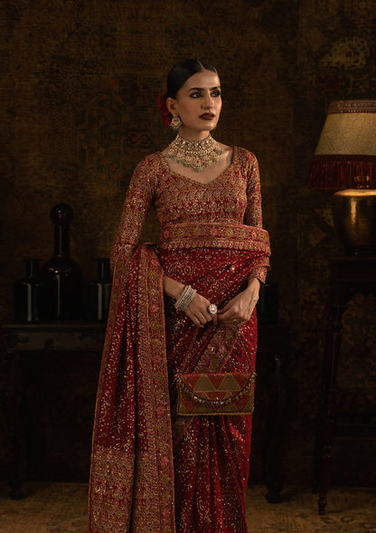 Aik Atelier | Sari Edit 25 | LOOK 01 - Ladies Clothes - Maria Faisal
