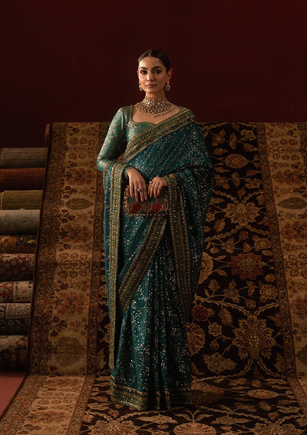 Aik Atelier | Sari Edit 25 | LOOK 03 - Ladies Clothes - Maria Faisal