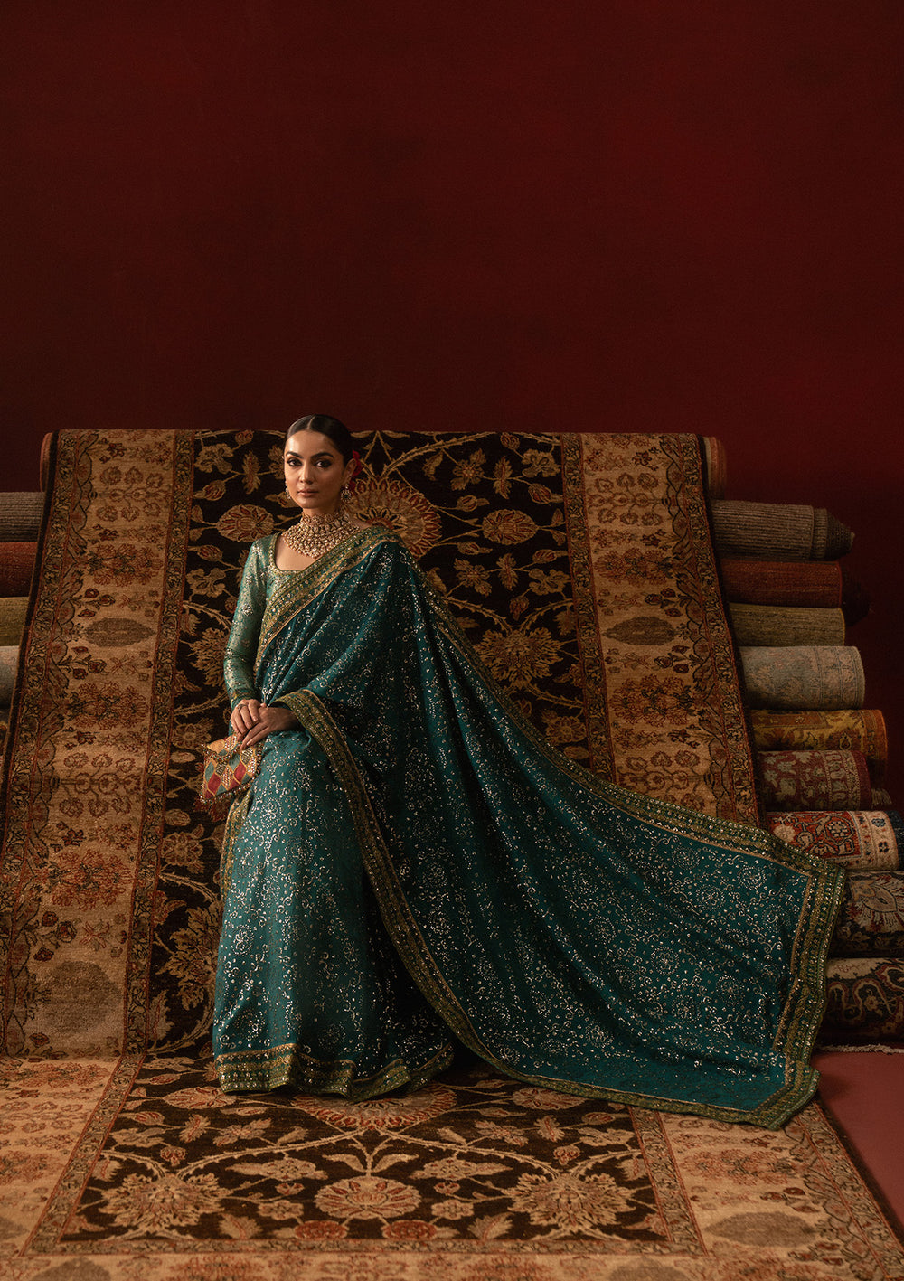 Aik Atelier | Sari Edit 25 | LOOK 03 - Ladies Clothes - Maria Faisal