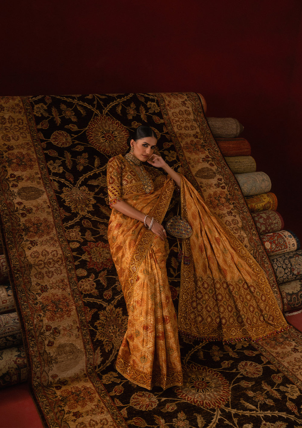 Aik Atelier | Sari Edit 25 | LOOK 04 - Ladies Clothes - Maria Faisal
