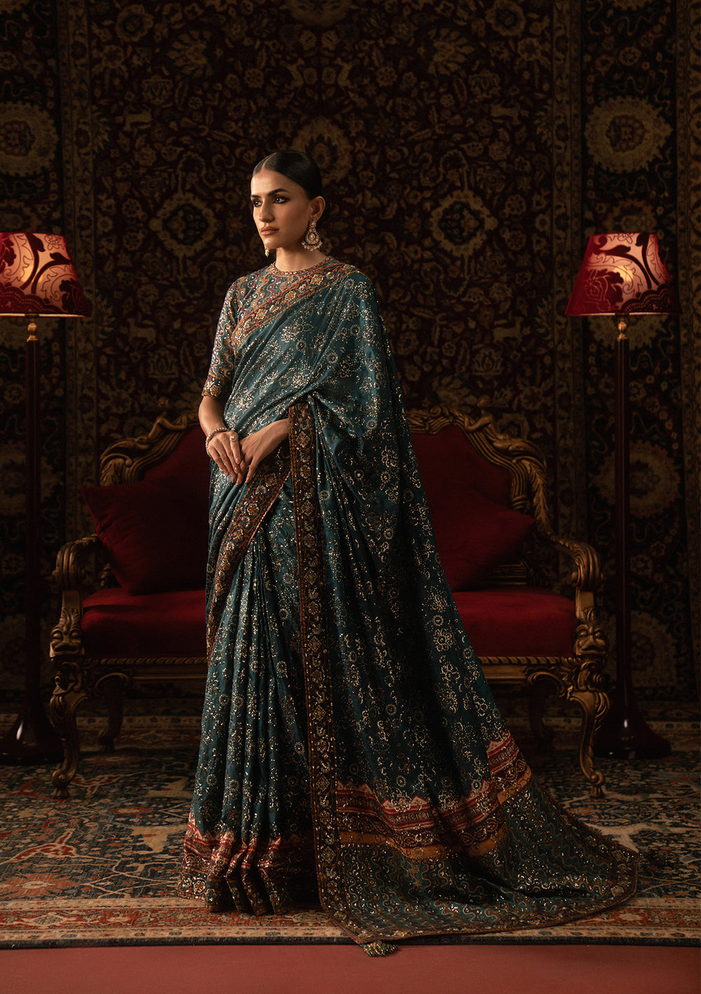 Aik Atelier | Sari Edit 25 | LOOK 05 - Ladies Clothes - Maria Faisal