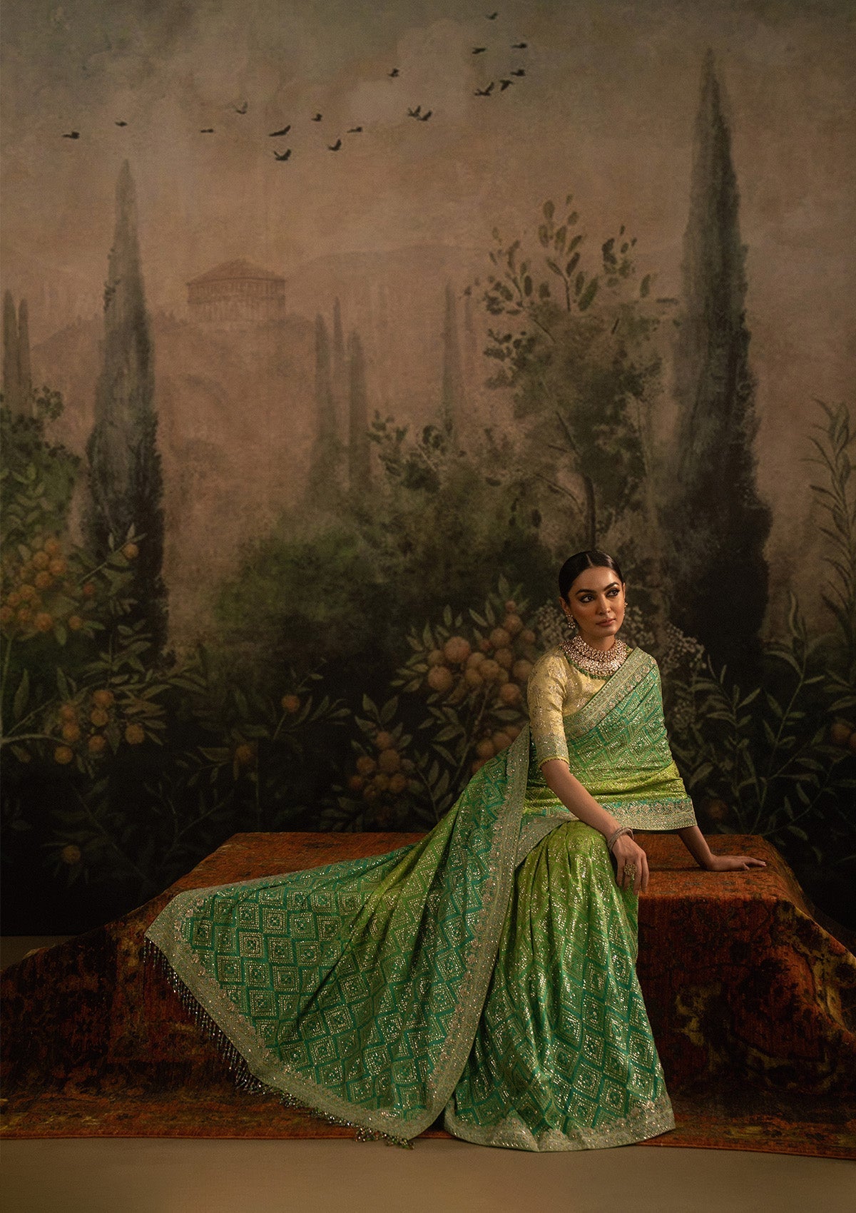 Aik Atelier | Sari Edit 25 | LOOK 07 - Ladies Clothes - Maria Faisal