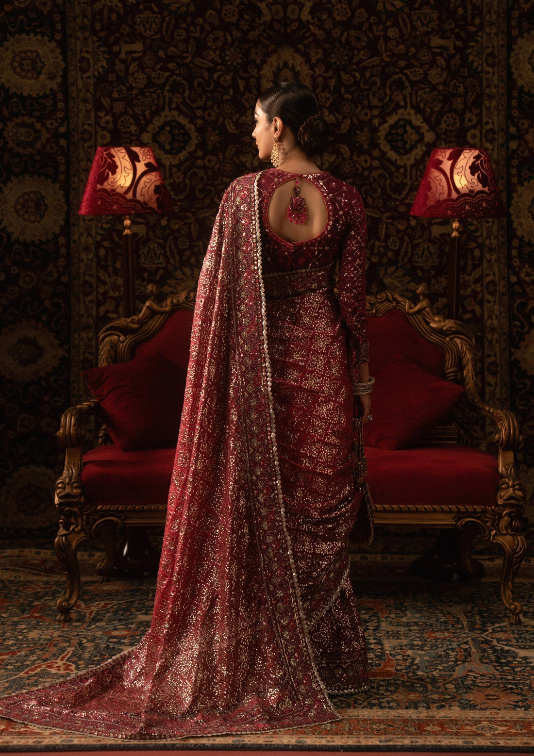 Aik Atelier | Sari Edit 25 | LOOK 08 - Ladies Clothes - Maria Faisal