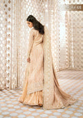 Aik Atelier Wedding Festive 24 LOOK 06 – Beige Designer Dress with intricate embroidery and embellishments. Shop wedding dresses at Maria Faisal.