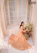 Aik Atelier | Wedding Festive 24 | LOOK 06 - Designer Dress with Intricate embroidery and embellishments. Shop elegent wedding dress at Maria Faisal.