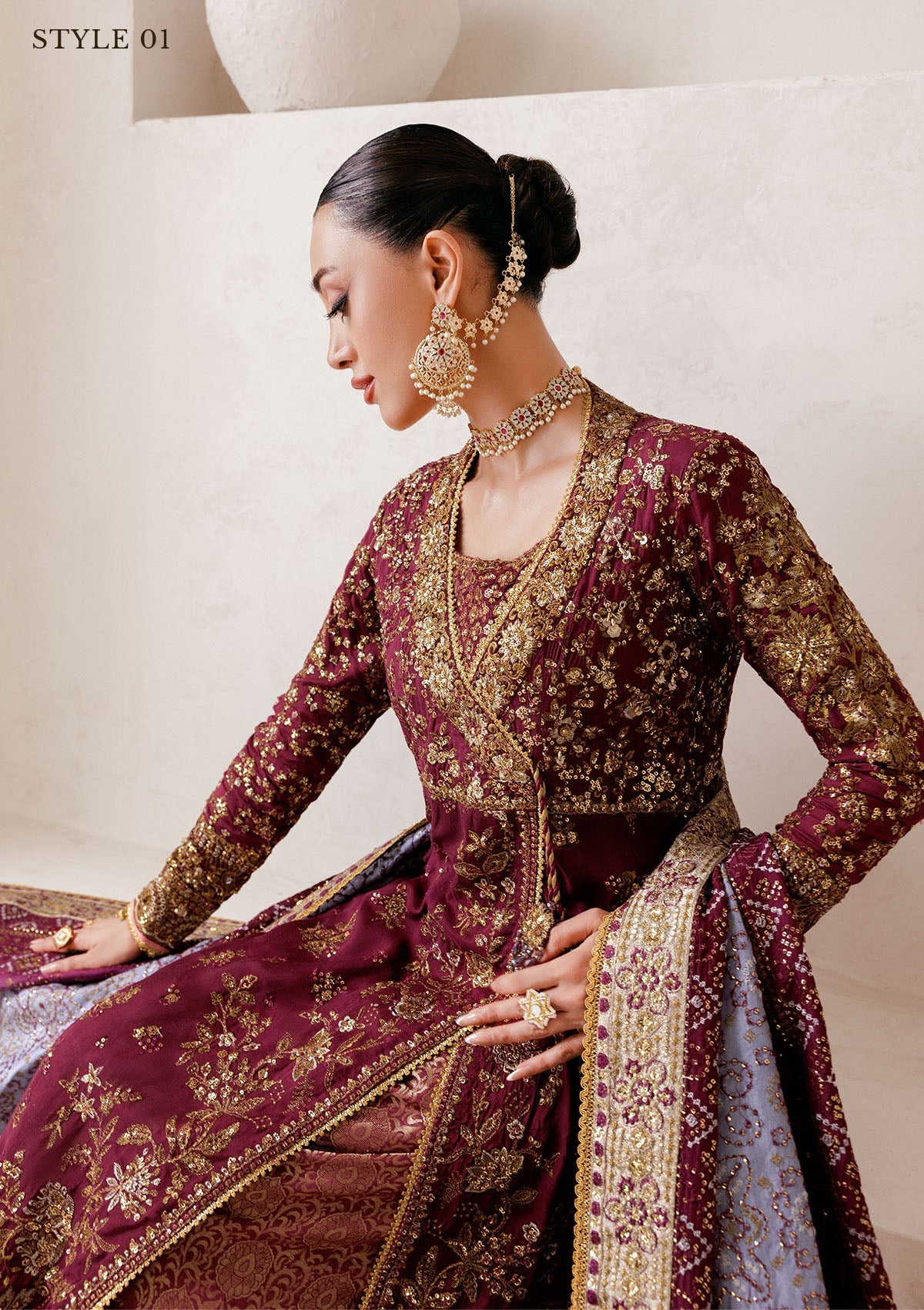 Aik Atelier | Wedding Festive 25 | WEDDING FESTIVE '25 VOL. 2 - LOOK 04 - Ladies Clothes - Maria Faisal