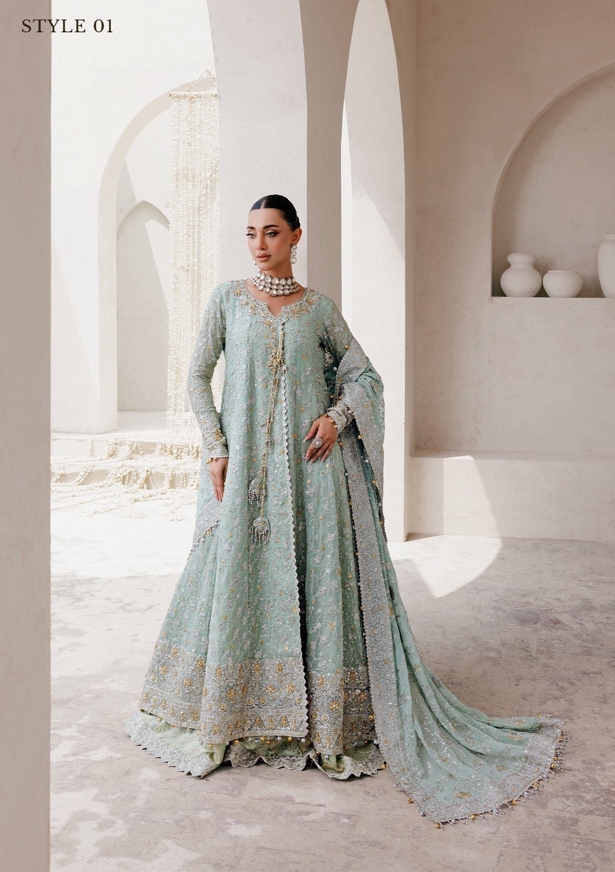 Aik Atelier | Wedding Festive 25 | WEDDING FESTIVE '25 VOL. 2 - LOOK 08 - Ladies Clothes - Maria Faisal