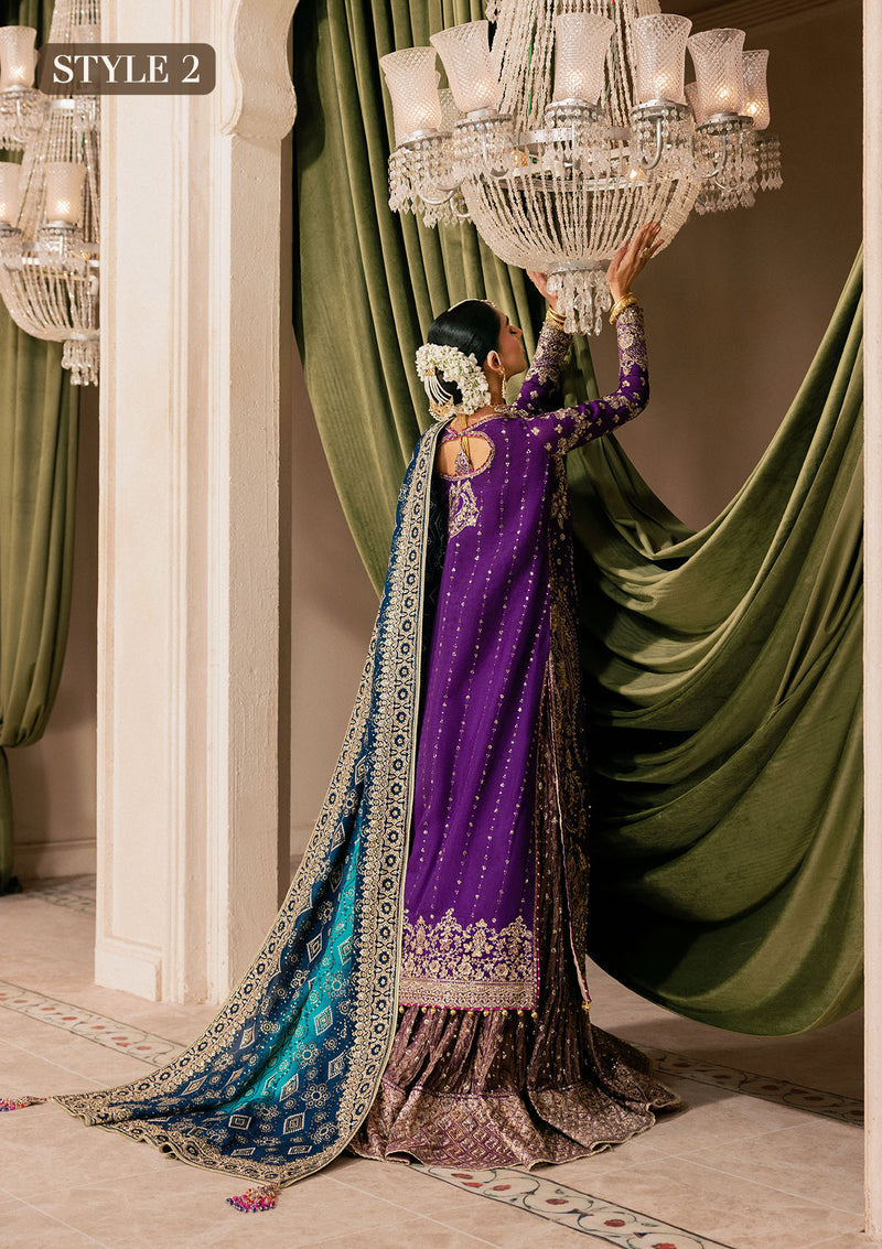 Aik Atelier | Wedding Festive 26 | LOOK 01 - Bridal Dress - available at Maria Faisal in UK and USA.