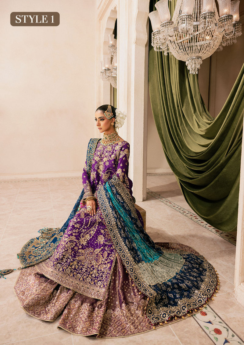Aik Atelier | Wedding Festive 26 | LOOK 01 - Bridal Dress - available at Maria Faisal in UK and USA.