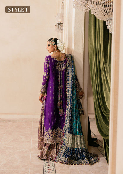 Aik Atelier | Wedding Festive 26 | LOOK 01 - Bridal Dress - available at Maria Faisal in UK and USA.