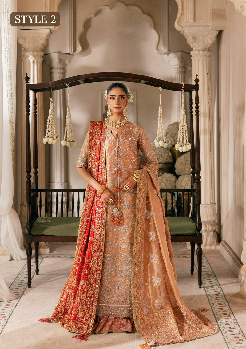 Aik Atelier | Wedding Festive 26 | LOOK 02 - Bridal Dress - available at Maria Faisal in UK and USA.