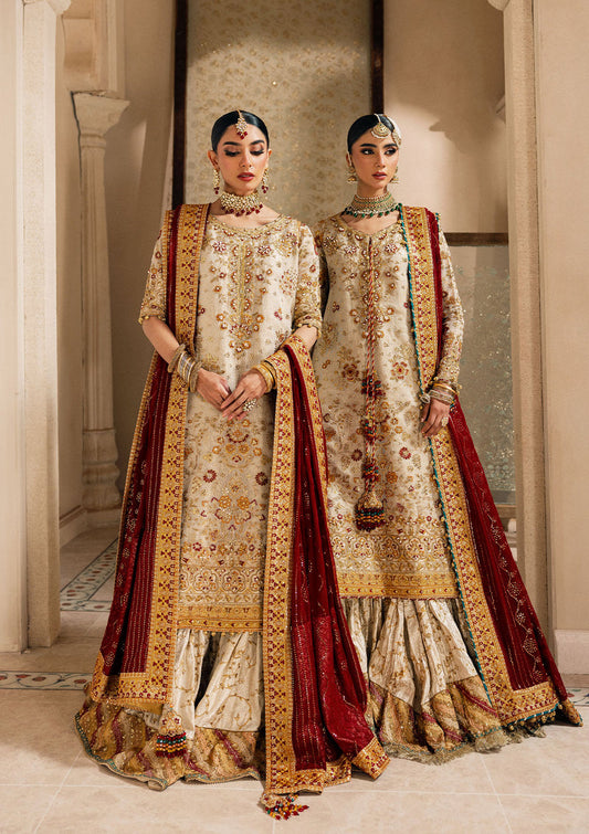 Aik Atelier | Wedding Festive 26 | LOOK 03 - Bridal Dress - available at Maria Faisal in UK and USA.