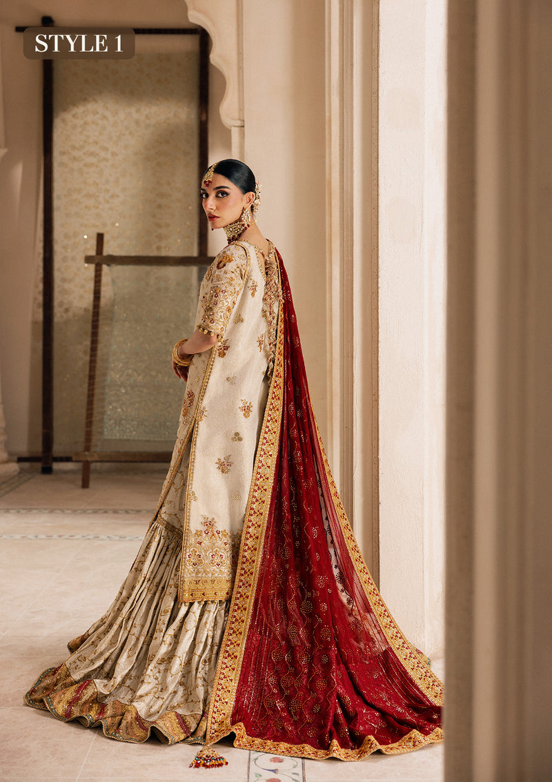 Aik Atelier | Wedding Festive 26 | LOOK 03 - Bridal Dress - available at Maria Faisal in UK and USA.