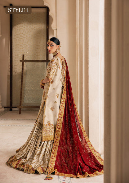 Aik Atelier | Wedding Festive 26 | LOOK 03 - Bridal Dress - available at Maria Faisal in UK and USA.