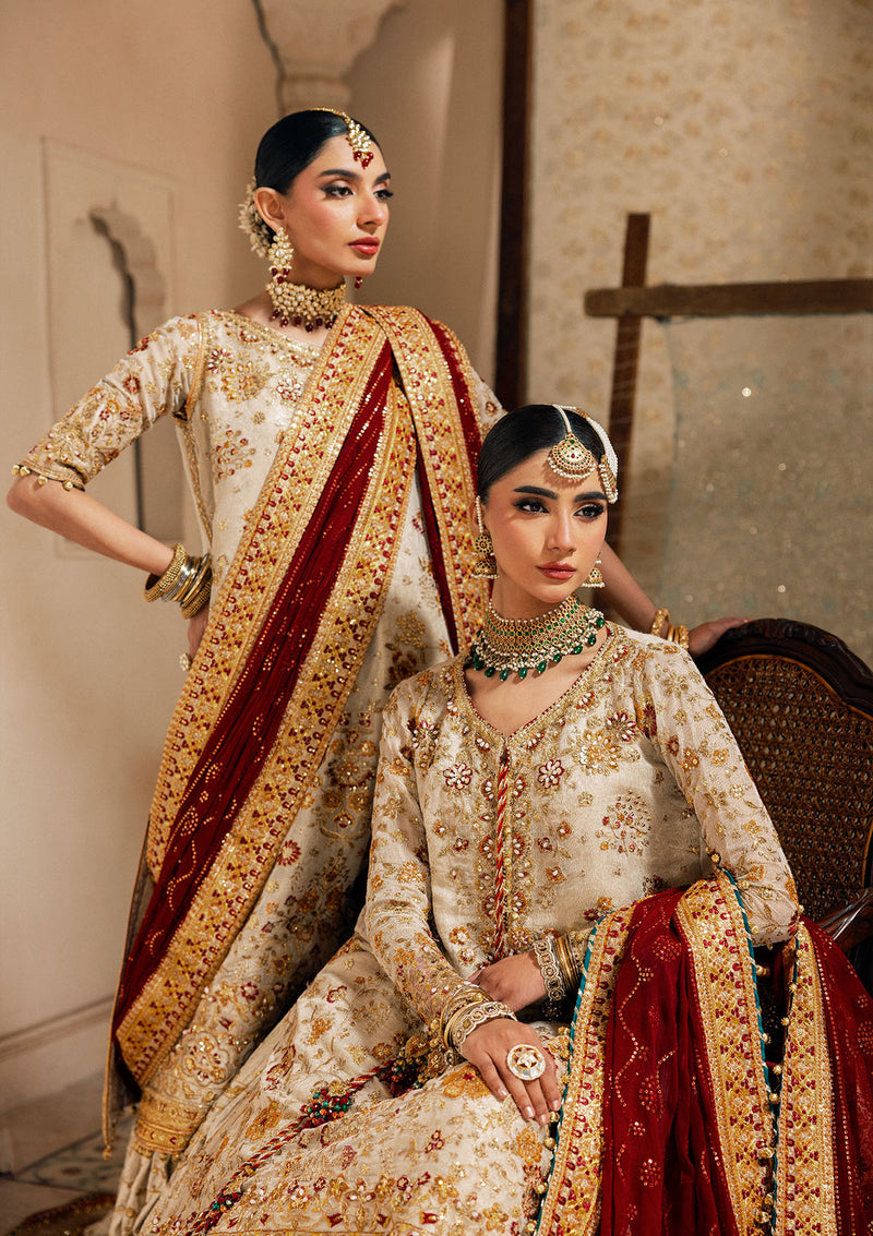 Aik Atelier | Wedding Festive 26 | LOOK 03 - Bridal Dress - available at Maria Faisal in UK and USA.