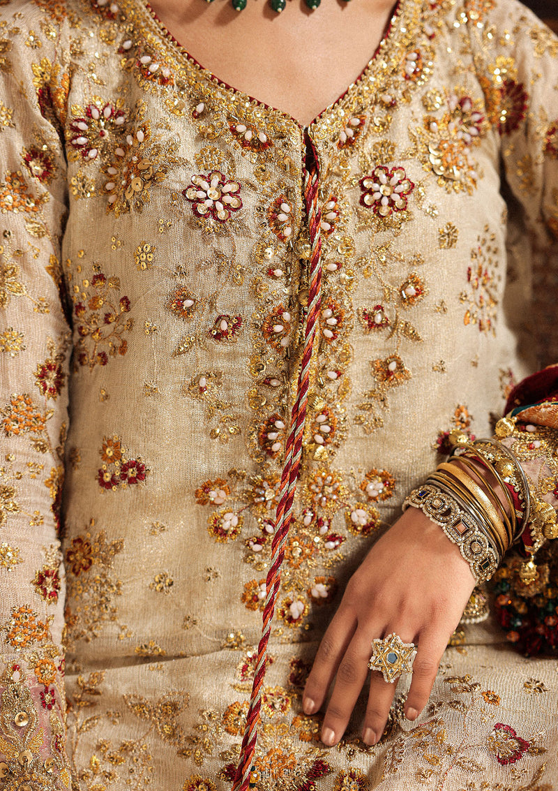 Aik Atelier | Wedding Festive 26 | LOOK 03 - Bridal Dress - available at Maria Faisal in UK and USA.