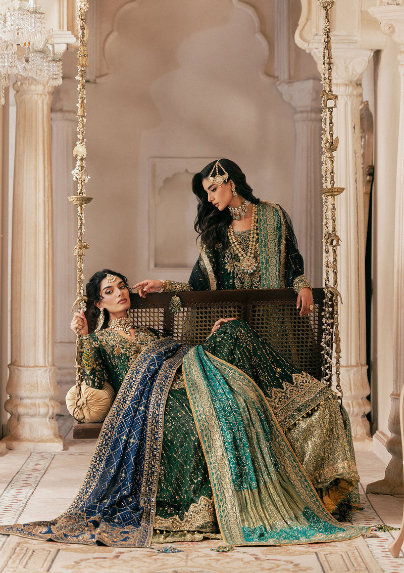 Aik Atelier | Wedding Festive 26 | LOOK 04 - Bridal Dress - available at Maria Faisal in UK and USA.