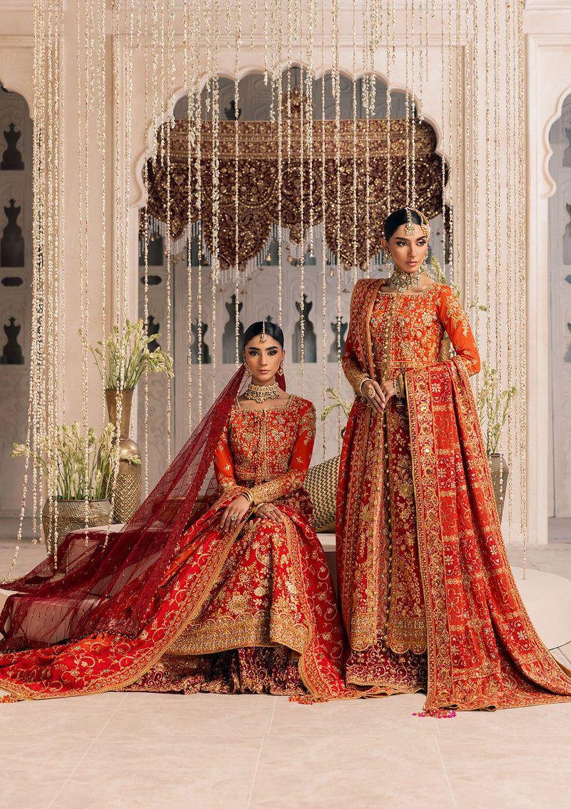 Aik Atelier | Wedding Festive 26 | LOOK 05 - Bridal Dress - available at Maria Faisal in UK and USA.