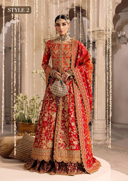 Aik Atelier | Wedding Festive 26 | LOOK 05 - Bridal Dress - available at Maria Faisal in UK and USA.