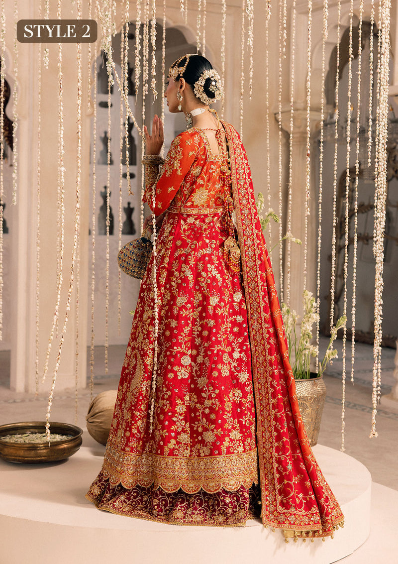 Aik Atelier | Wedding Festive 26 | LOOK 05 - Bridal Dress - available at Maria Faisal in UK and USA.