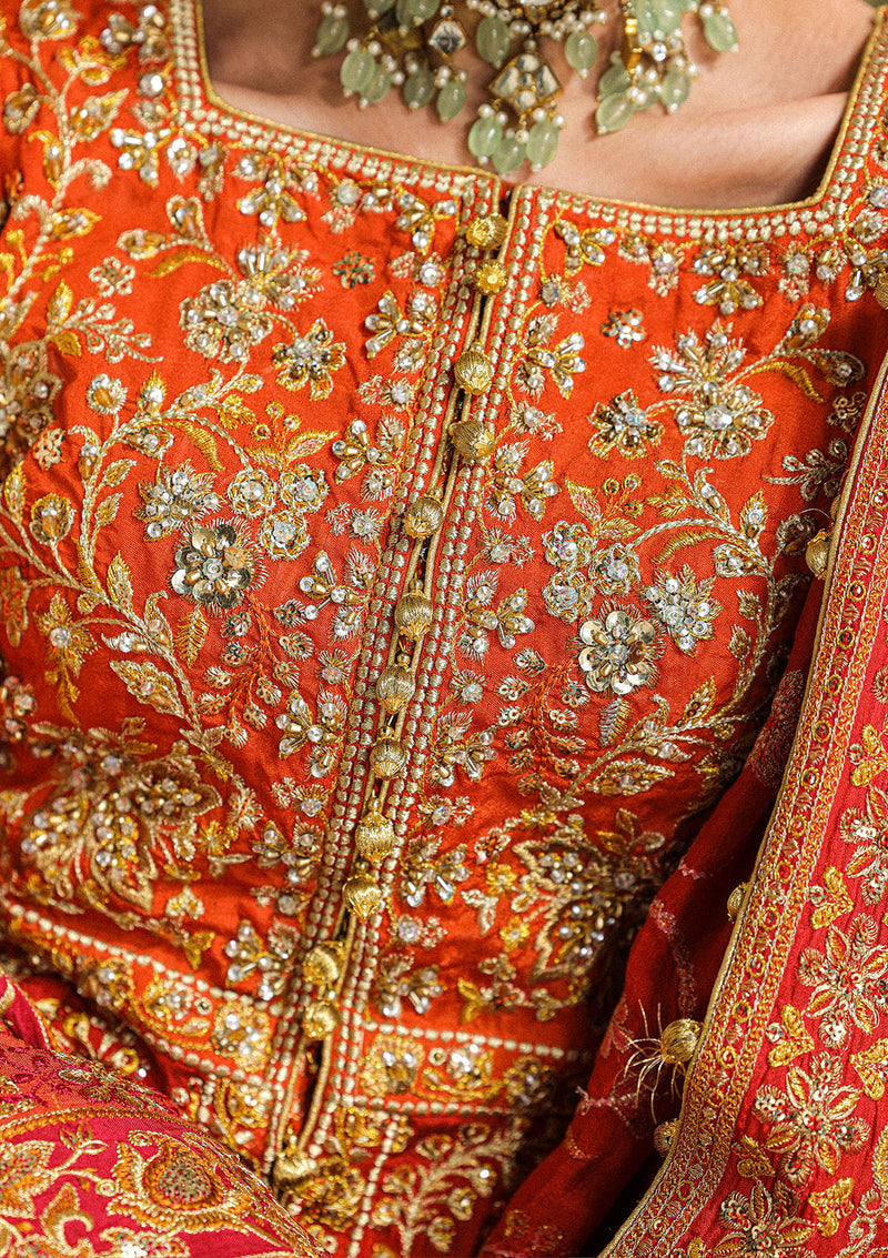 Aik Atelier | Wedding Festive 26 | LOOK 05 - Bridal Dress - available at Maria Faisal in UK and USA.