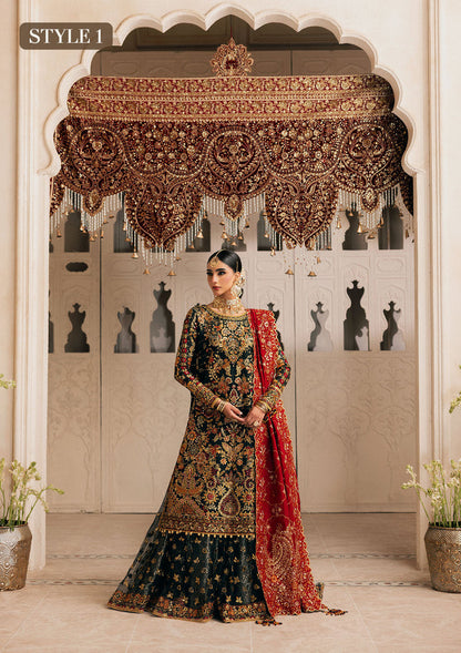 Aik Atelier | Wedding Festive 26 | LOOK 06 - Bridal Dress - available at Maria Faisal in UK and USA.