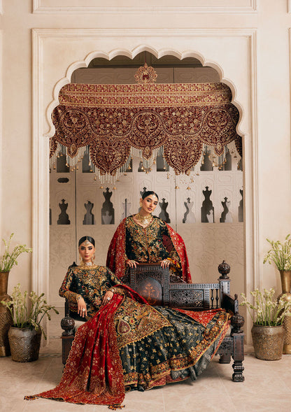 Aik Atelier | Wedding Festive 26 | LOOK 06 - Bridal Dress - available at Maria Faisal in UK and USA.