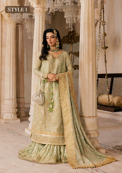 Aik Atelier | Wedding Festive 26 | LOOK 07 - Bridal Dress - available at Maria Faisal in UK and USA.
