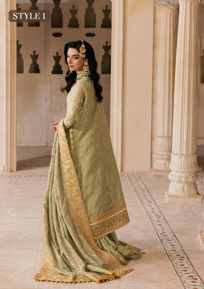 Aik Atelier | Wedding Festive 26 | LOOK 07 - Bridal Dress - available at Maria Faisal in UK and USA.