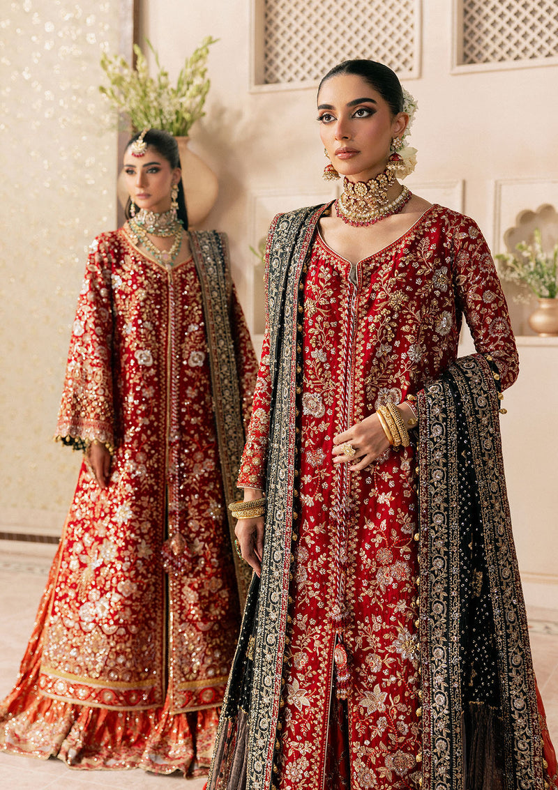 Aik Atelier | Wedding Festive 26 | LOOK 08 - Bridal Dress - available at Maria Faisal in UK and USA.