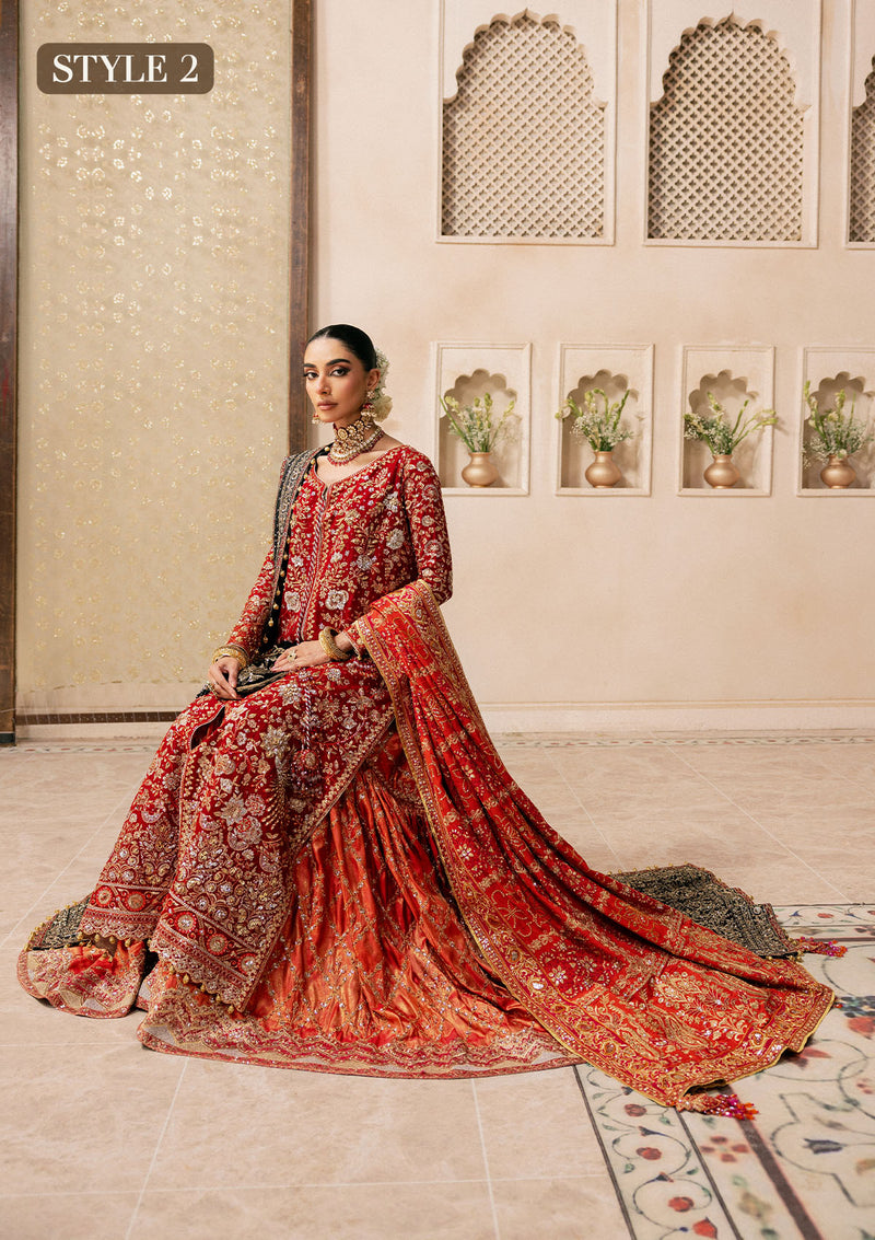 Aik Atelier | Wedding Festive 26 | LOOK 08 - Bridal Dress - available at Maria Faisal in UK and USA.