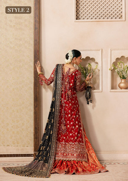 Aik Atelier | Wedding Festive 26 | LOOK 08 - Bridal Dress - available at Maria Faisal in UK and USA.