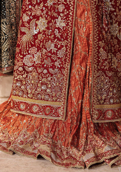 Aik Atelier | Wedding Festive 26 | LOOK 08 - Bridal Dress - available at Maria Faisal in UK and USA.