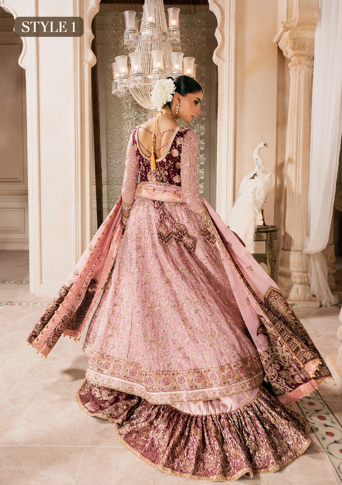 Aik Atelier | Wedding Festive 26 | VOL. 1 - LOOK 10 - Bridal Dress - available at Maria Faisal in UK and USA.