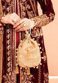 GOLD TISSUE POTLI - Waniyas