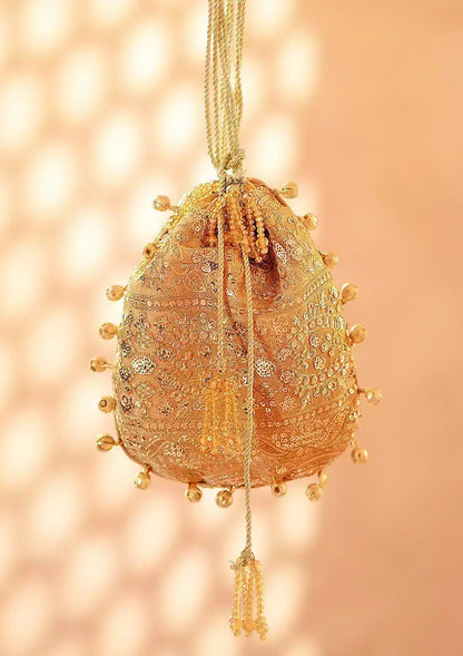 GOLD TISSUE POTLI - Waniyas