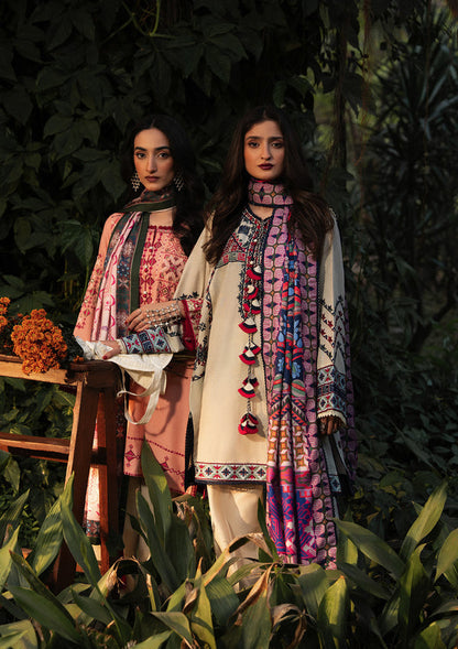 Aik Atelier | Roz Karandi 25 | LOOK 01 - Casual Dress - available at Maria Faisal in UK and USA.