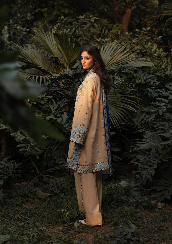 Aik Atelier | Roz Karandi 25 | LOOK 02 - Casual Dress - available at Maria Faisal in UK and USA.