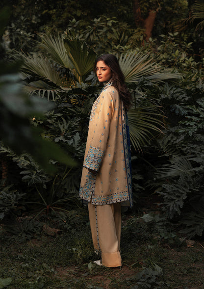 Aik Atelier | Roz Karandi 25 | LOOK 02 - Casual Dress - available at Maria Faisal in UK and USA.