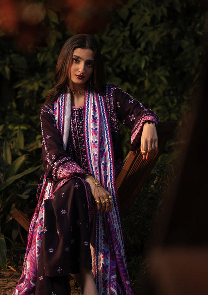 Aik Atelier | Roz Karandi 25 | LOOK 04 - Casual Dress - available at Maria Faisal in UK and USA.